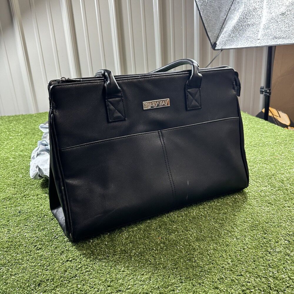 Mary Kay Consultant Black Starter Kit Tote Bag Purse Handbag